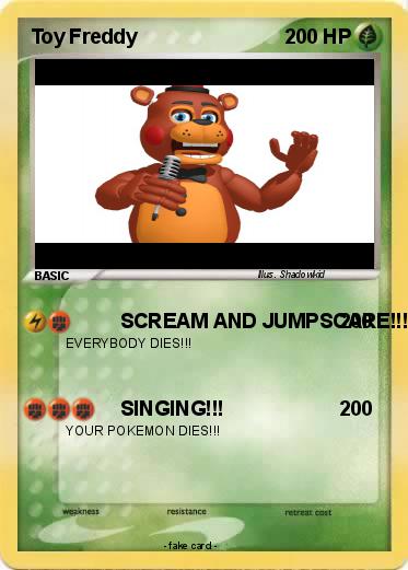 Pokemon Toy Freddy