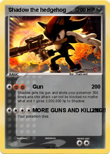 Pokemon Shadow the hedgehog