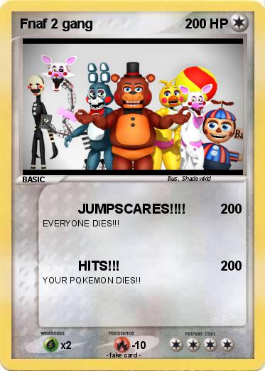 Pokemon Fnaf 2 gang