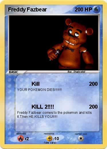 Pokemon Freddy Fazbear