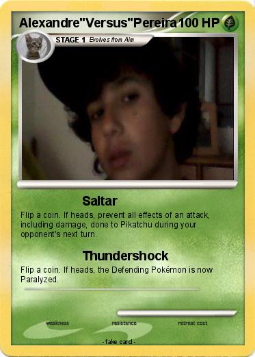 Pokemon Alexandre"Versus"Pereira