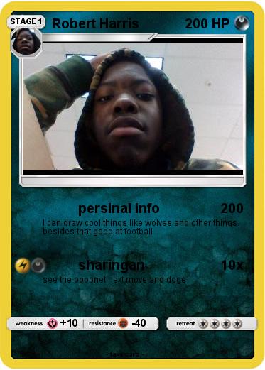 Pokemon Robert Harris