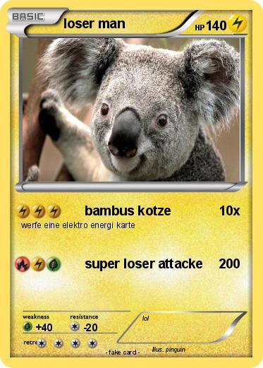 Pokemon loser man
