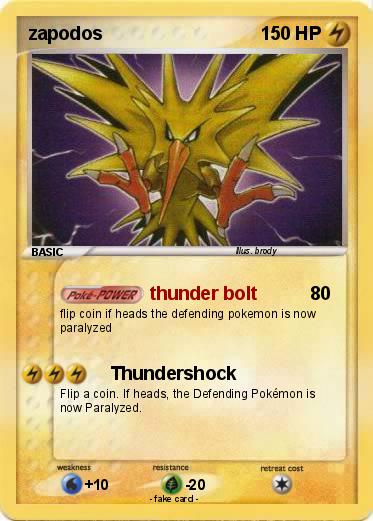 Pokemon zapodos
