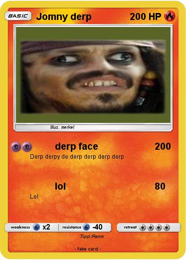 Pokemon Jomny derp