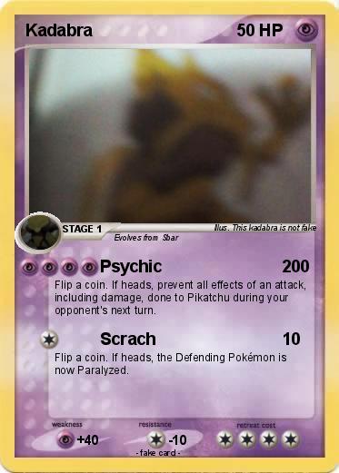 Pokemon Kadabra