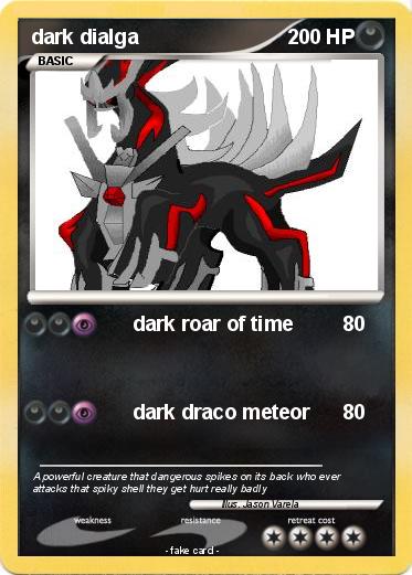 Pokemon dark dialga