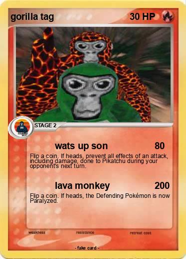 Pokemon gorilla tag