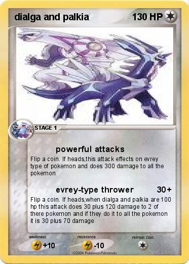 Pokemon dialga and palkia 