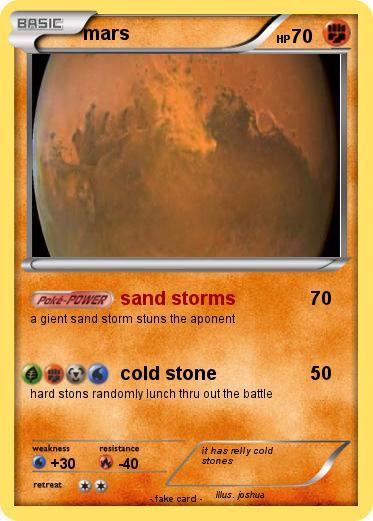 Pokemon mars