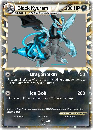 Pokemon Black Kyurem