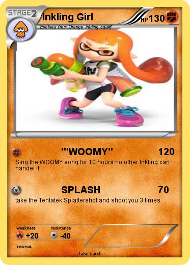 Pokemon Inkling Girl