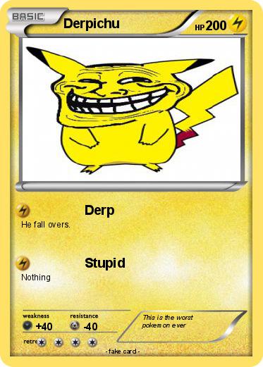 Pokemon Derpichu