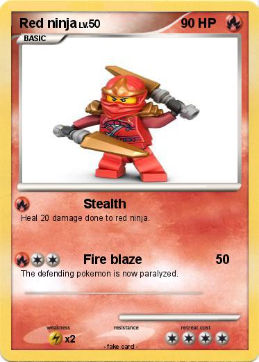 Pokemon Red ninja