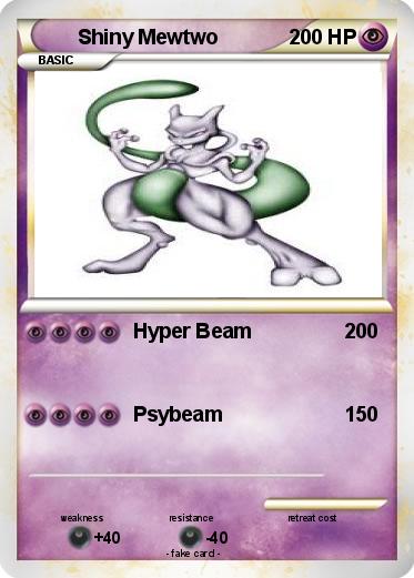 Pokemon Shiny Mewtwo