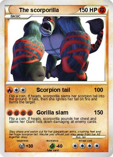 Pokemon The scorporilla