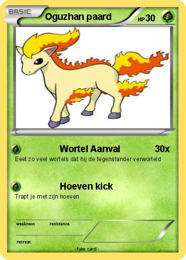 Pokemon Oguzhan paard