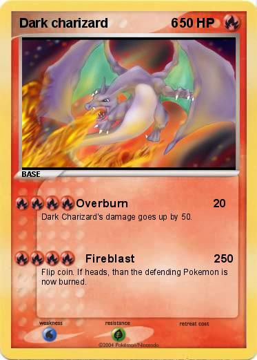 Pokemon Dark charizard                  6