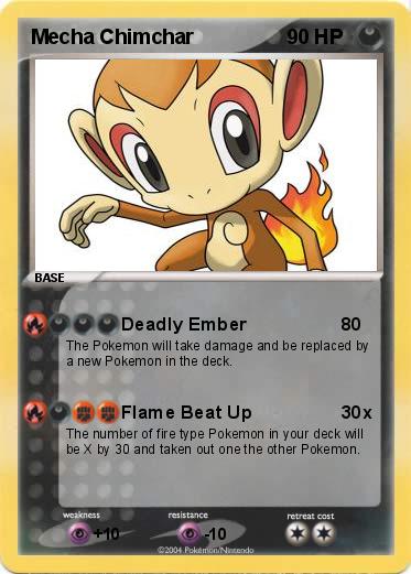Pokemon Mecha Chimchar