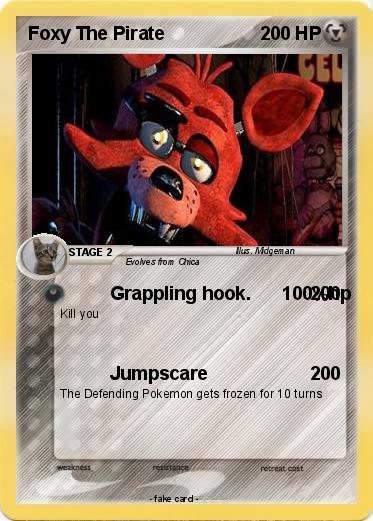 Pokemon Foxy The Pirate