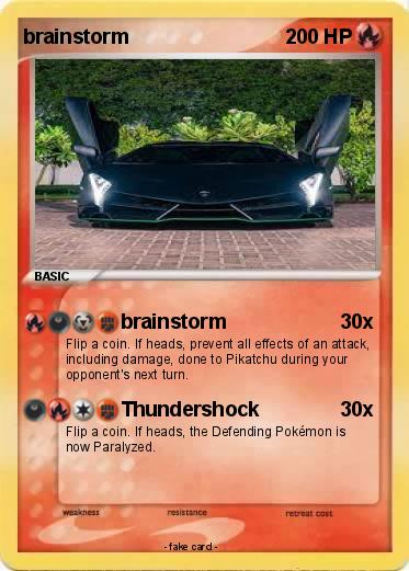 Pokemon brainstorm