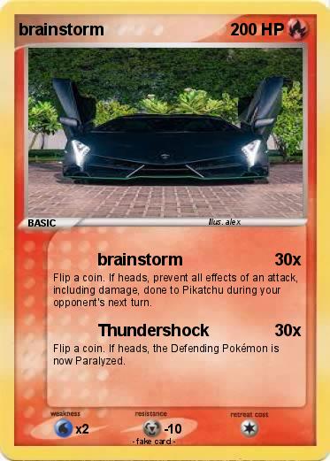 Pokemon brainstorm