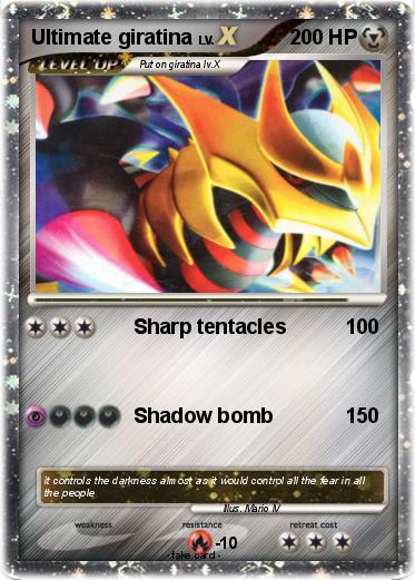 Pokemon Ultimate giratina