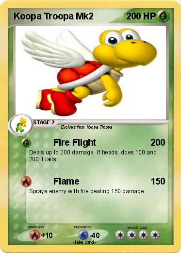 Pokemon Koopa Troopa Mk2
