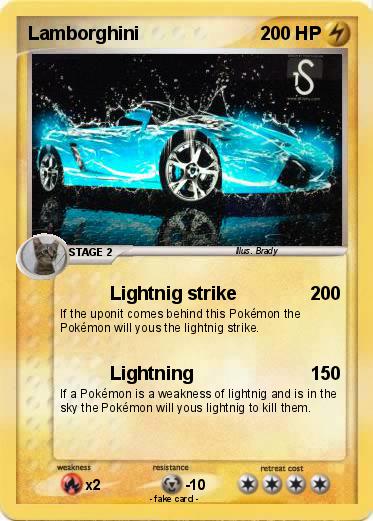 Pokemon Lamborghini