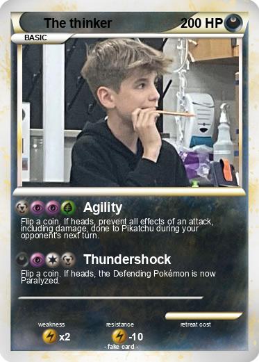 Pokemon The thinker