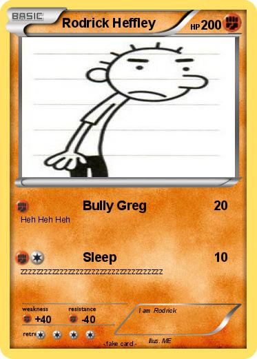 Pokemon Rodrick Heffley