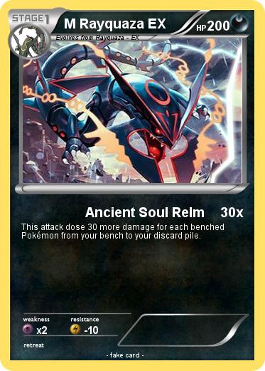 Pokemon M Rayquaza EX