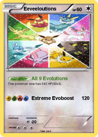Pokemon Eeveeloutions
