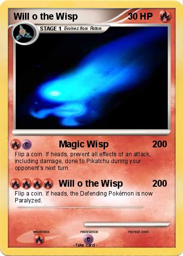 Pokemon Will o the Wisp