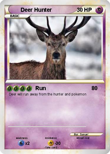 Pokemon Deer Hunter