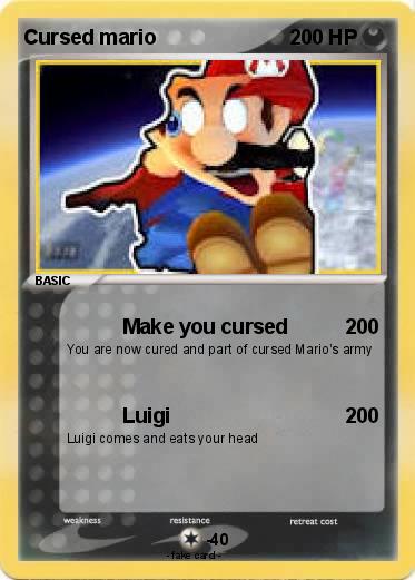 Pokemon Cursed mario