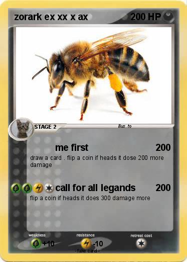 Pokemon zorark ex xx x ax