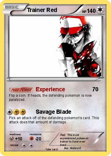 Pokemon Trainer Red