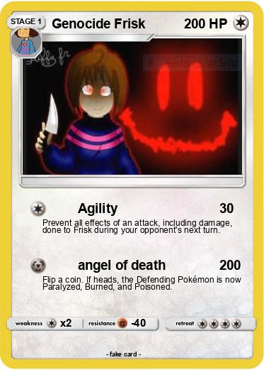 Pokemon Genocide Frisk