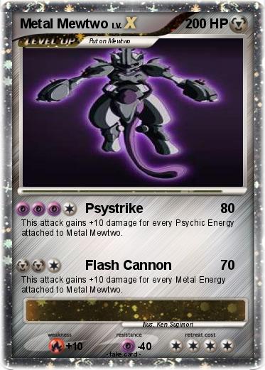Pokemon Metal Mewtwo