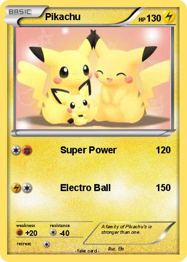 Pokemon Pikachu