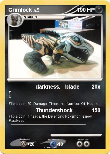 Pokemon Grimlock