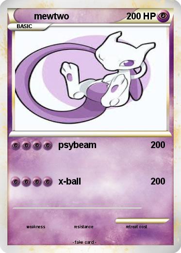 Pokemon mewtwo