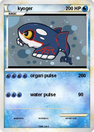 Pokemon kyoger