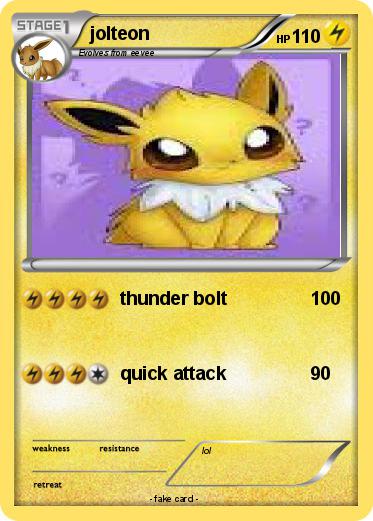 Pokemon jolteon