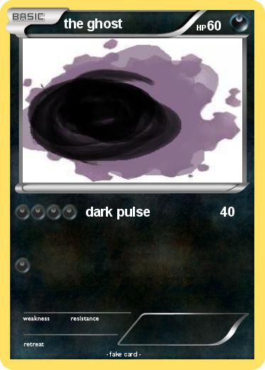 Pokemon the ghost