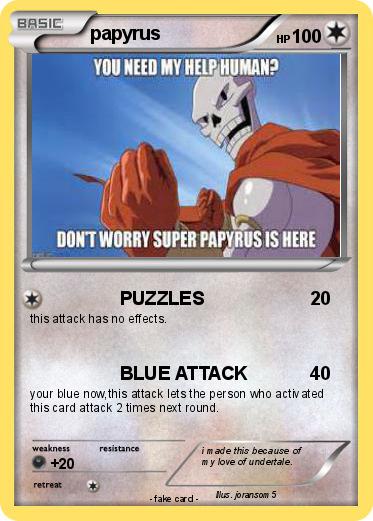 Pokemon papyrus