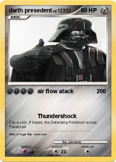 Pokemon darth presedent