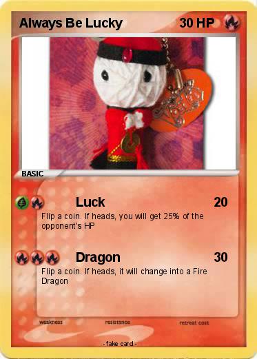 Pokemon Always Be Lucky