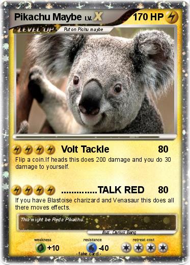 Pokemon Pikachu Maybe